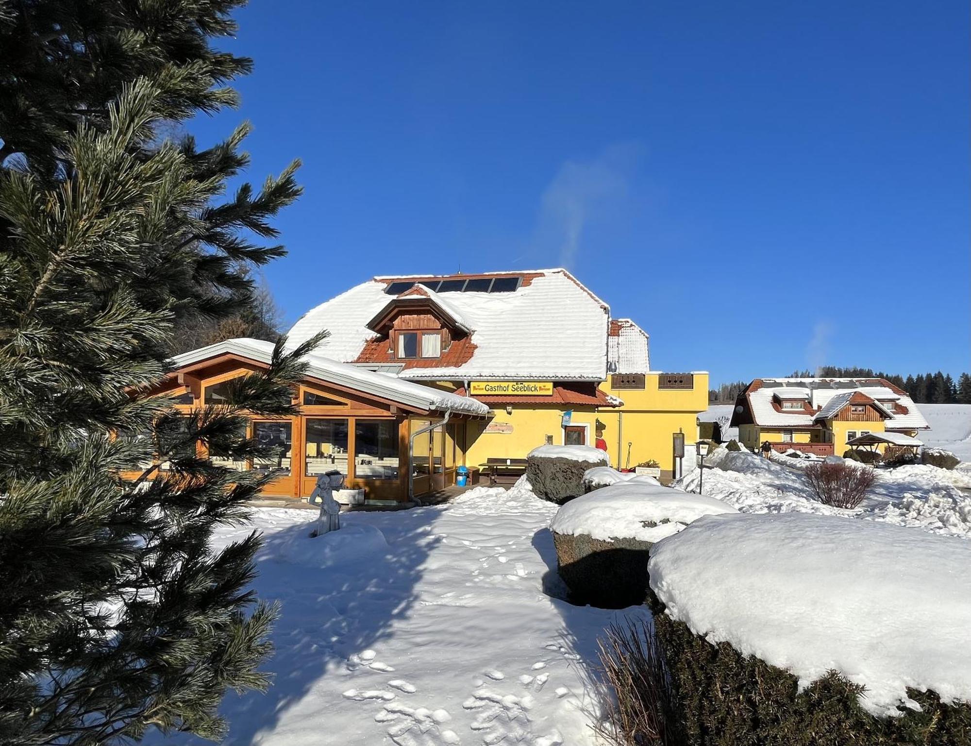 Hotel Gasthof Seeblick Zeutschach Exterior photo
